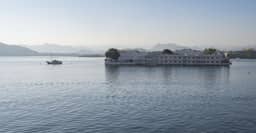 Taj Lake Palace Udaipur from City Palace