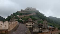 2nd longest fort wall of Kumbhalgarh fort